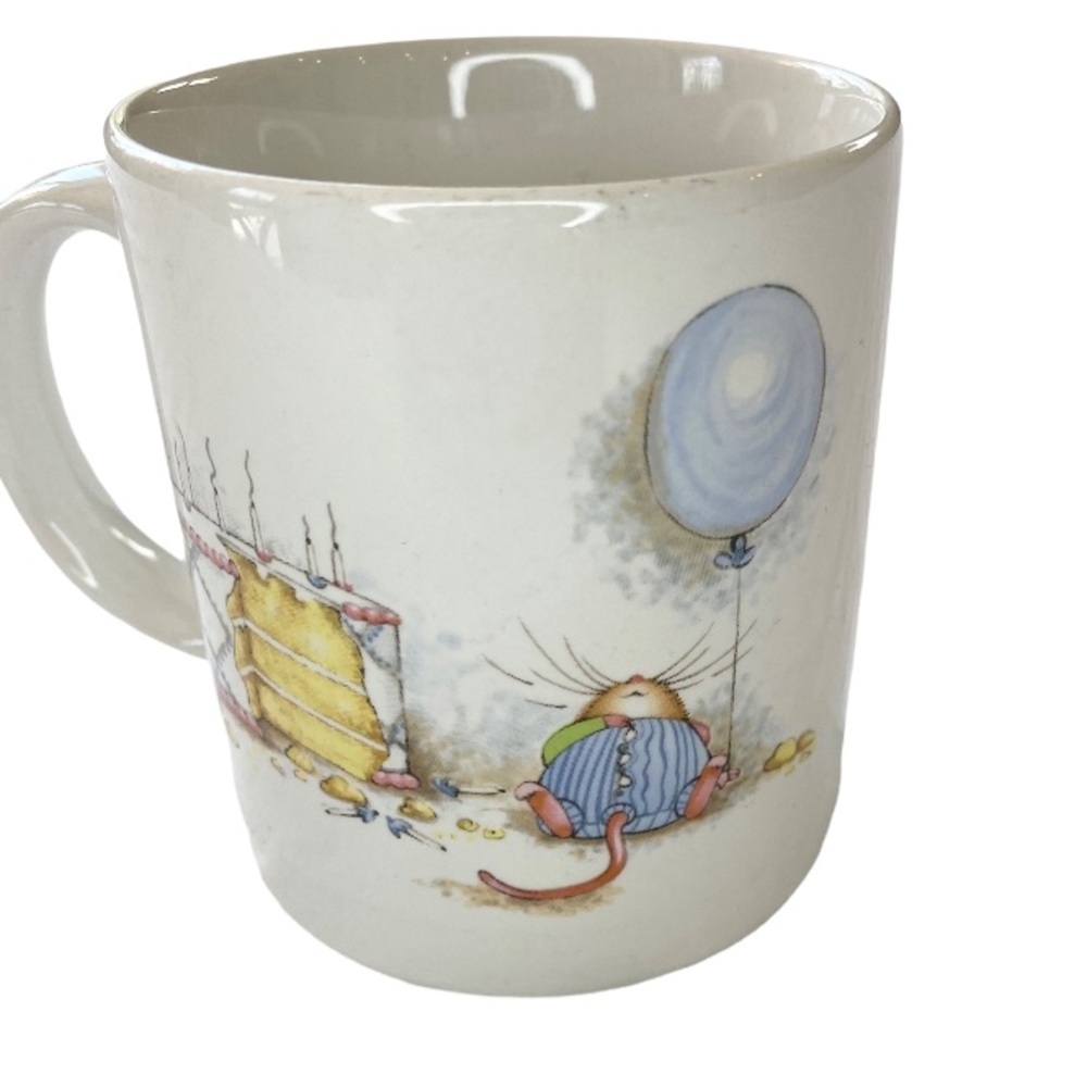 Vintage Andrew Brownsword Mouse and Cake Mug